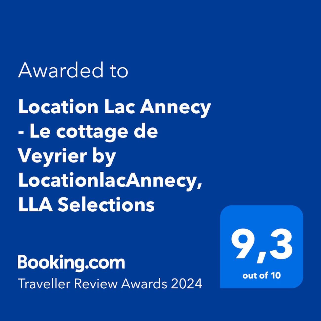 Le Cottage De Veyrier, Tres Jolie Vue Lac - Lla Selections By Location Lac Annecy 외부 사진